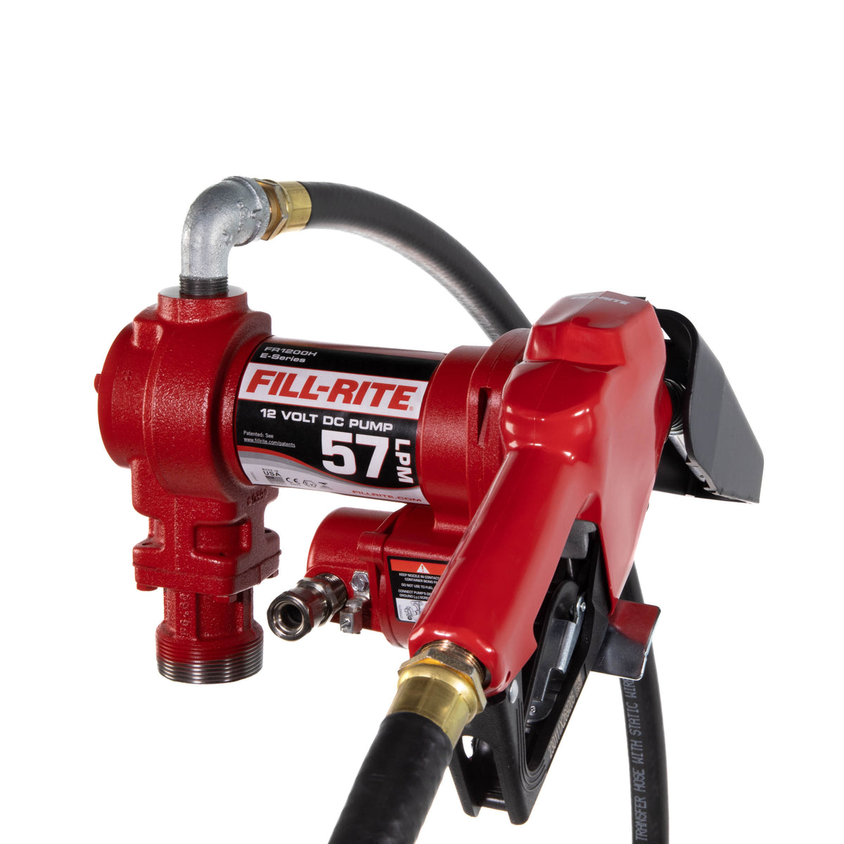Fill-Rite FR1200 SERIES - Fuel Transfer Pump Kit with Auto Nozzle - 12 ...
