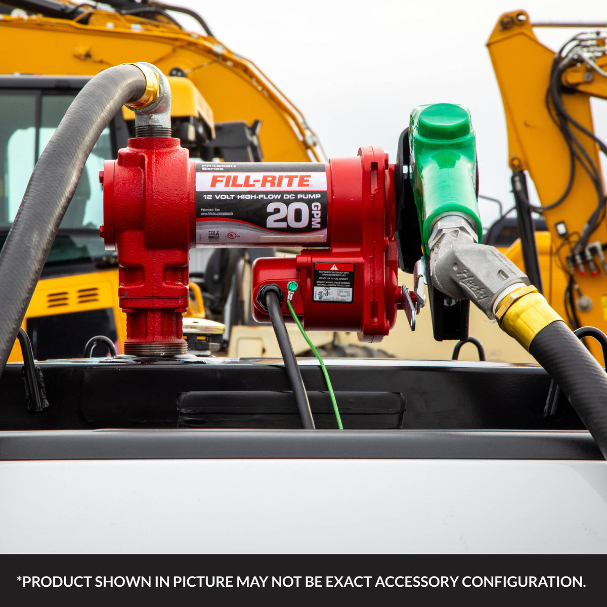 Fill Rite Pump Front View Fill-Rite FR4200 Series product options - 12V DC 75 Lpm – Fill-Rite Shop