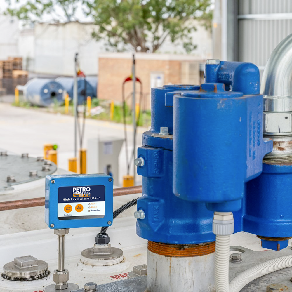 High Level Alarm LOA-IS - Battery Operated on the tank