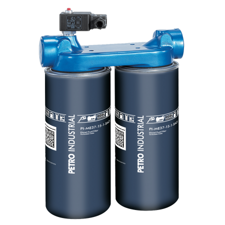 PETRO Dual Head Low Pressure Suction Filter
